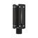 1 Lt Black Outdoor Post Top Lantern (108|21774-04)
