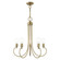 5 Lt Antique Brass Chandelier (108|42925-01)