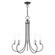 5 Lt Scandinavian Gray Chandelier (108|42925-76)