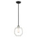 1 Lt Black & Winter Gold Mini Pendant (108|45511-04)