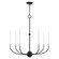 7 Lt Black Chandelier (108|46067-04)