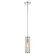 1 Lt Brushed Nickel Pendant (108|46211-91)