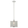 1 Lt Brushed Nickel Pendant (108|46212-91)