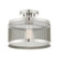 1 Lt Brushed Nickel Semi Flush Mount (108|46216-91)