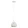 1 Lt White Pendant (108|49541-03)