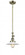 Halophane - 1 Light - 9 inch - Antique Brass - Stem Hung - Adjustable Mini Pendant (3442|206-AB-G1)