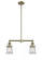 Canton - 2 Light - 21 inch - Antique Brass - Stem Hung - Adjustable Island Light (3442|209-AB-G182S-LED)