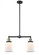 Canton - 2 Light - 21 inch - Black Antique Brass - Stem Hung - Adjustable Island Light (3442|209-BAB-G181)