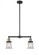 Canton - 2 Light - 21 inch - Black Antique Brass - Stem Hung - Adjustable Island Light (3442|209-BAB-G182S-LED)