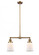 Canton - 2 Light - 21 inch - Brushed Brass - Stem Hung - Adjustable Island Light (3442|209-BB-G181)