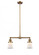 Canton - 2 Light - 21 inch - Brushed Brass - Stem Hung - Adjustable Island Light (3442|209-BB-G181S)