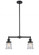 Canton - 2 Light - 21 inch - Oil Rubbed Bronze - Stem Hung - Adjustable Island Light (3442|209-OB-G184S-LED)