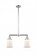 Canton - 2 Light - 21 inch - Polished Chrome - Stem Hung - Adjustable Island Light (3442|209-PC-G181)