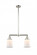 Canton - 2 Light - 21 inch - Polished Nickel - Stem Hung - Adjustable Island Light (3442|209-PN-G181)