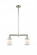 Canton - 2 Light - 21 inch - Polished Nickel - Stem Hung - Adjustable Island Light (3442|209-PN-G181S-LED)