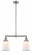 Canton - 2 Light - 21 inch - Brushed Satin Nickel - Stem Hung - Adjustable Island Light (3442|209-SN-G181-LED)