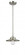 Railroad - 1 Light - 8 inch - Brushed Satin Nickel - Stem hung - Mini Pendant (3442|284-1S-SN-M2-SN-LED)
