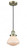 Olean - 1 Light - 7 inch - Antique Brass - Cord hung - Mini Pendant (3442|201C-AB-G321-LED)