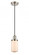 Dover - 1 Light - 5 inch - Brushed Satin Nickel - Cord hung - Mini Pendant (3442|201C-SN-G311)