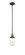 Dover - 1 Light - 5 inch - Black Antique Brass - Stem Hung - Mini Pendant (3442|201S-BAB-G312-LED)