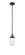 Dover - 1 Light - 5 inch - Black Antique Brass - Stem Hung - Mini Pendant (3442|201S-BAB-G314-LED)