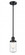 Dover - 1 Light - 5 inch - Matte Black - Stem Hung - Mini Pendant (3442|201S-BK-G314)