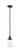 Dover - 1 Light - 5 inch - Oil Rubbed Bronze - Stem Hung - Mini Pendant (3442|201S-OB-G312)