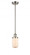 Dover - 1 Light - 5 inch - Brushed Satin Nickel - Stem Hung - Mini Pendant (3442|201S-SN-G311-LED)