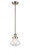 Olean - 1 Light - 7 inch - Brushed Satin Nickel - Stem Hung - Mini Pendant (3442|201S-SN-G324-LED)