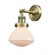 Olean - 1 Light - 7 inch - Antique Brass - Adjustable Sconce (3442|203-AB-G321)