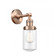 Dover - 1 Light - 5 inch - Antique Copper - Adjustable Sconce (3442|203-AC-G312-LED)