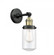 Dover - 1 Light - 5 inch - Black Antique Brass - Adjustable Sconce (3442|203-BAB-G312-LED)