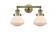 Olean - 2 Light - 17 inch - Antique Brass - Adjustable Bath Vanity Light (3442|208-AB-G321)