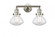 Olean - 2 Light - 17 inch - Brushed Satin Nickel - Adjustable Bath Vanity Light (3442|208-SN-G322-LED)