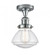 Olean - 1 Light - 7 inch - Polished Chrome - Semi-Flush Mount (3442|517-1CH-PC-G324)