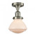 Olean - 1 Light - 7 inch - Brushed Satin Nickel - Semi-Flush Mount (3442|517-1CH-SN-G321-LED)