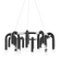 Whit Chandelier (6939|H382820-PN/BK)