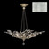 Crystal Laurel 47''W Round Pendant (97|753740-SF4)