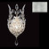 Crystal Laurel 17''H Sconce (97|759550-SF4)