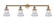 Bellmont - 4 Light - 42 inch - Brushed Brass - Adjustable Bath Vanity Light (3442|215-BB-G192)