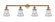 Bellmont - 4 Light - 42 inch - Brushed Brass - Adjustable Bath Vanity Light (3442|215-BB-G194)