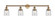 Bell - 4 Light - 42 inch - Brushed Brass - Adjustable Bath Vanity Light (3442|215-BB-G52)