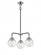 Baldwin 3 Light 20 inch Chandelier (3442|284-3CH-BPN-G202)