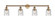 Bell - 4 Light - 42 inch - Brushed Brass - Adjustable Bath Vanity Light (3442|215-BB-G54-LED)