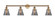 Cone - 4 Light - 42 inch - Brushed Brass - Adjustable Bath Vanity Light (3442|215-BB-G63-LED)