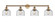 Bell - 4 Light - 44 inch - Brushed Brass - Adjustable Bath Vanity Light (3442|215-BB-G74-LED)