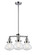 Olean - 3 Light - 19 inch - Polished Chrome - Stem Hung - Chandelier (3442|207-PC-G324-LED)