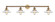 Halophane - 4 Light - 45 inch - Brushed Brass - Adjustable Bath Vanity Light (3442|215-BB-G1)
