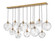 Large Thirteen Light Linear (87|30305HBR)