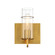 Pista, Wall Sconce, 1LT , Gold (4304|34133-043)